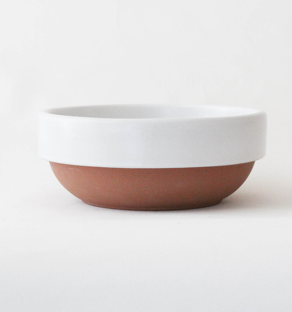 SERVING BOWL IN WHITE
